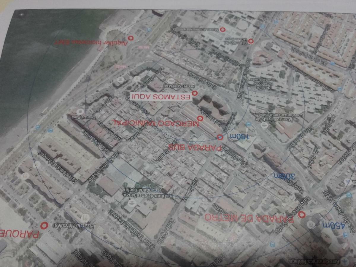 Paseo Maritimo De Poniente Apartment Malaga Ngoại thất bức ảnh